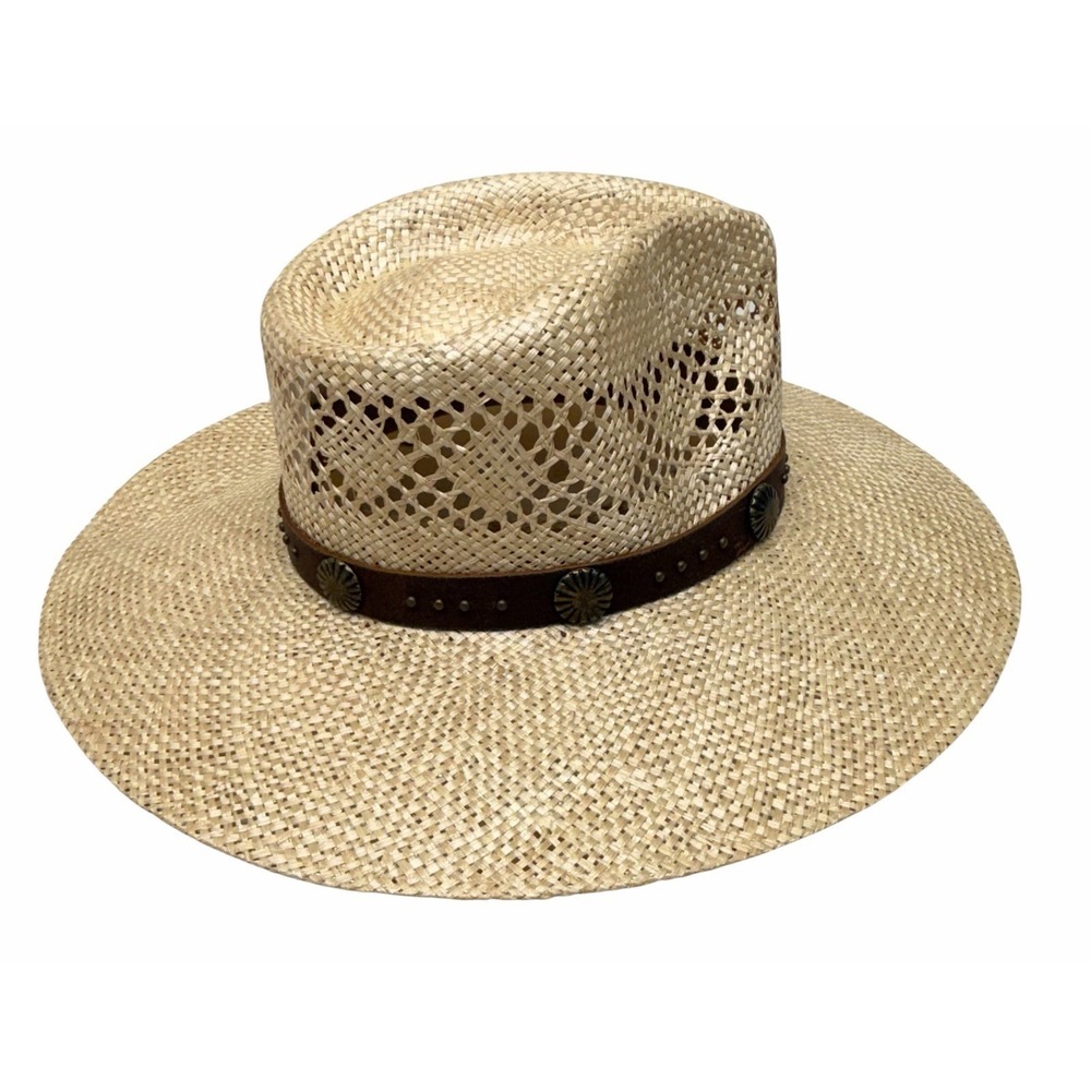 Charlie One Horse Straw Hat Women's Size Small Tan Color Cowgirl Hat - NEW - Picture 6 of 9